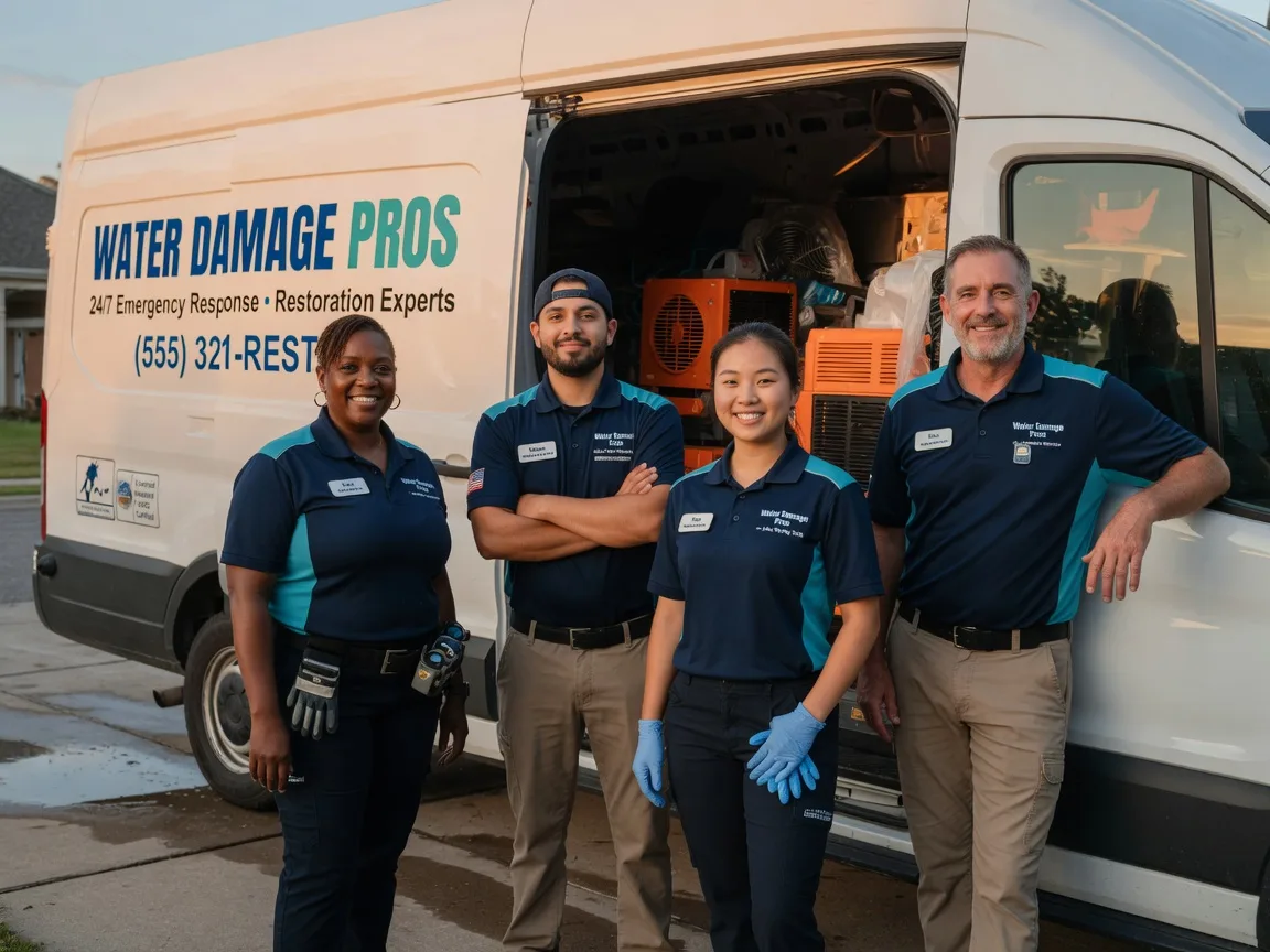 Water Damage Restoration company in New Vienna, OH